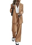 KIRUNDO Women Suits 2 Piece Set Business Casual
