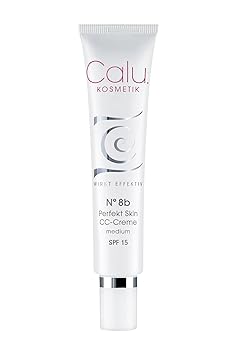 Getönte Tagescreme Calu N°8b Perfekt Skin CC-Creme medium 40ml mit Hyaluronsäure Lichtschutzfaktor und Anti-Aging Effekt