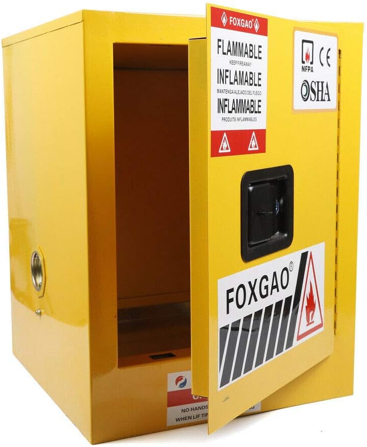 Safety Storage for Flammable Liquids Fireproof