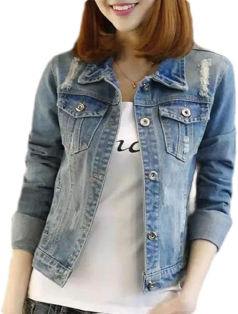 jean crop top jacket