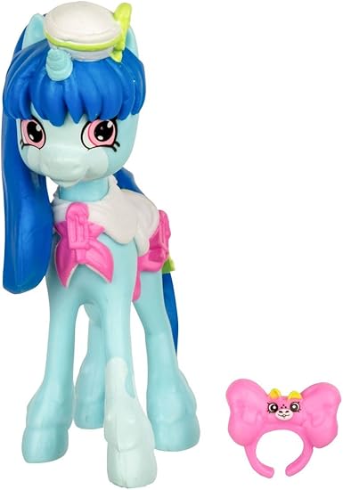 Shopkins Happy Places Popsicorn Lil Unicorn Single Pack, Toys for Girls, 4 Years & Above, Collectible Toys, Dolls for Girls