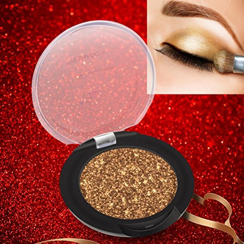 Best Pro Eyeshadow Palette Makeup - Eye Shadow Diamond Makeup Pearl Metallic Eyeshadow Palette Makeup (B)