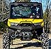 SuperATV Can-Am Defender Heavy Duty Diamond Plate Front Winch Bumper (2016+)