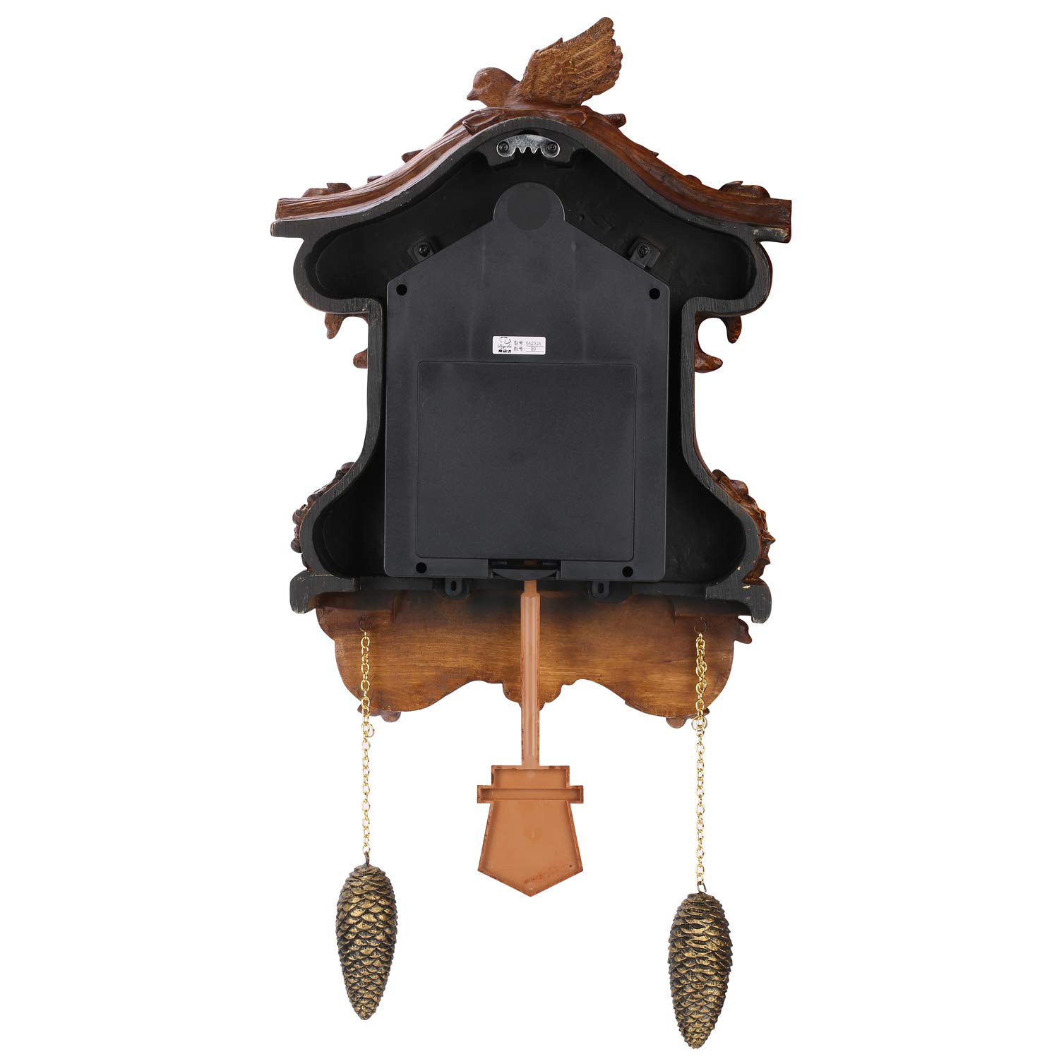 PQ Vivid Large Cuckoo Clock、Wall Cuckoo Clock,Chime Has Automatic Shut