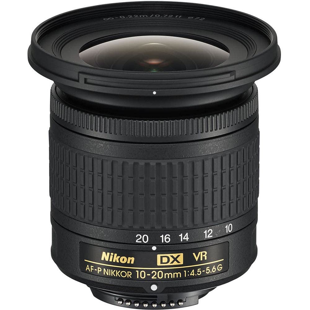 Nikon AF-P DX Nikkor 10-20 mm f/4.5-5.6G VR Lens - Black