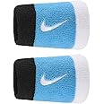 Nike Premier Doublewide Wristbands (1 Pair) - Stretchy, Comfortable fit - Absorbent Fabric Helps Keep Your Hands Dry.