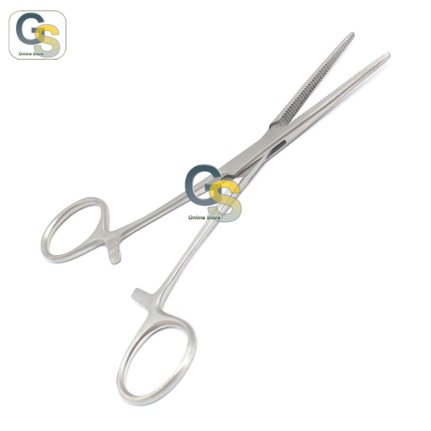 G.S HEMOSTAT CLAMP, Straight 6.25" Best Quality Industrial