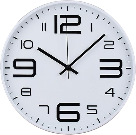 Amazon 壁時計 正確な時間 壁に取り付けられた サイレント 静か 移動 家の装飾 にとって リビングルーム オフィス バー 12h時間表示 ホーム キッチン 色 5 置き時計 掛け時計 オンライン通販