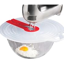 Protection Anti-éclaboussures Pour Mixeur - 30 Cm, Transparente, En PP Et Silicone, Lavable Au Lave-vaisselle