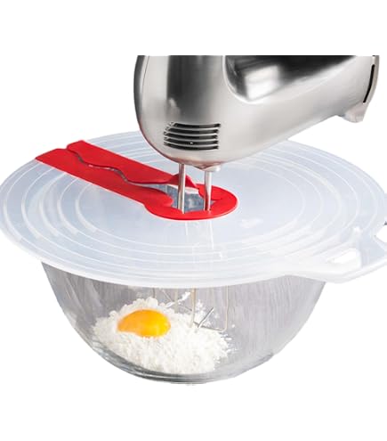 Protection Anti-Éclaboussures Mixeur En Silicone - Couvercle Réutilisable 34x31 Cm, Parfait Pour Fouetter Crème Et Œufs
