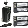 Wasabi Power Battery (2-Pack) and Charger for Nikon EN-EL3e and Nikon D50, D70, D70s, D80, D90, D100, D200, D300, D300S, D700