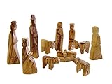 Holy Land Market Olive Wood Children's Nativity