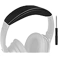 SOULWIT Replacement Headband Pad Kit for Bose QuietComfort 45 (QC45)/QuietComfort 35 (QC35, QC35II)/QuietComfort SE (QC SE)/New Quiet Comfort Wireless Headphones, Easy DIY Installation (Black)