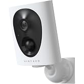 VIRTAVO VistaFlask 2K Security Cameras Wireless Outdoor, Battery Powered, AI Motion Detection, for Home Security, Starlight Lens for Colorful Night Vision, 2-Way Audio, Weatherproof, Cloud/SD Storage