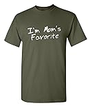 I'm Mom's Favorite Graphic Novelty Sarcastic Funny