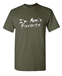 I'm Mom's Favorite Novelty Sarcastic Funny T Shirt