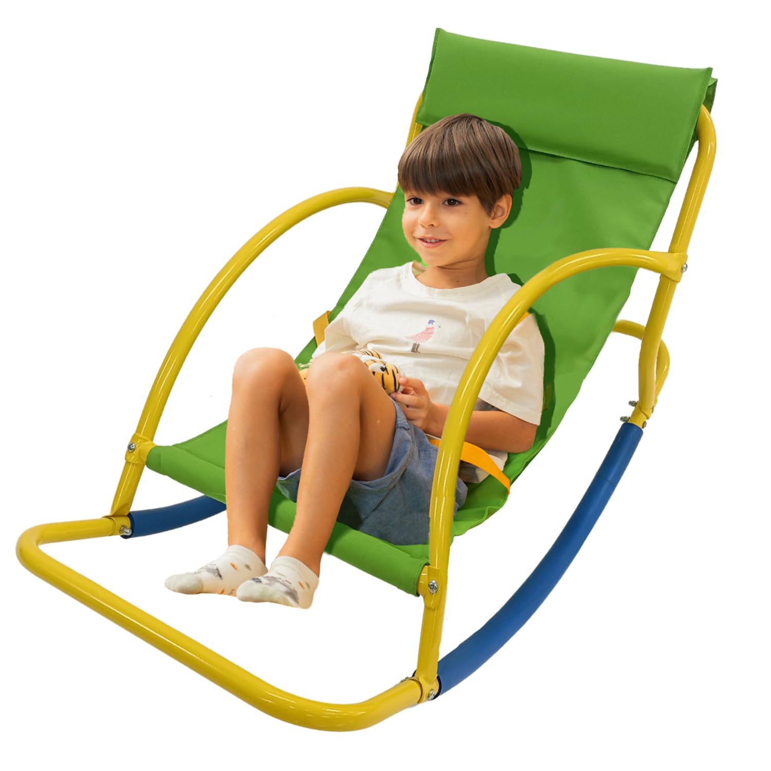 Photo 1 of PLATPORTS Big Recliner Chair Oversized - Living Room Chairs - Kids Saucer Chair Seesaw - Toddler Chaise Lounge Reading Chair - Playground Equipment for Home - Backyard, Daycare