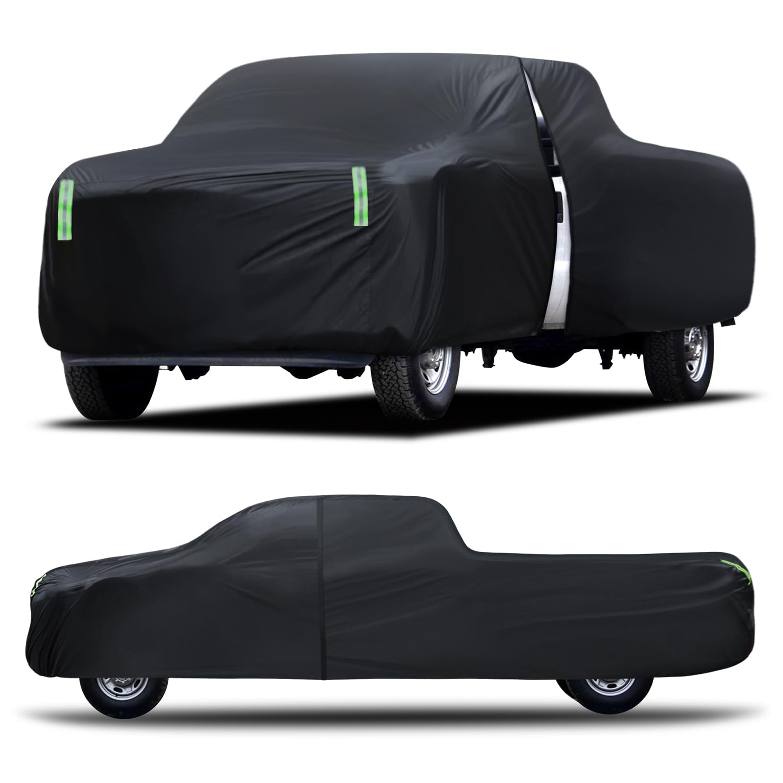 Photo 1 of Chevy Silverado Dodge Ram 1500 Ford F-250 F-350 Waterproof All Weather Full Outdoor Truck Cover - UV Protection, Size T5 Universal Fit (251 to 266 inch)