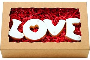 XINHPKGG 20pcs Cookie Boxes with window 8x5x2 Inch Bakery Boxes Treat Box Dessert Box for Chocolate Covered Strawberries Macaron Pastry - Brown