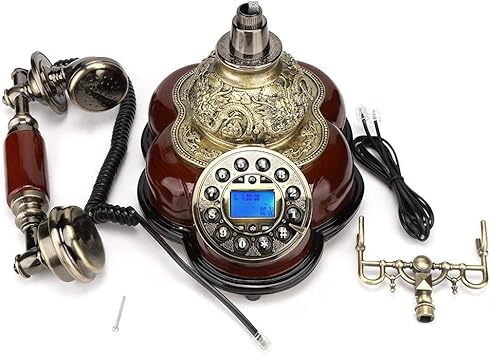 Amazon Com European Retro Telephone Classical Telephone Push Dial