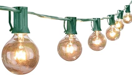 100ft G40 Globe String Lights With Bulbs Ul Listd For Indoor