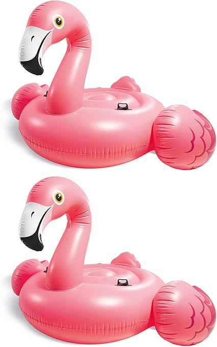 giant flamingo floatie