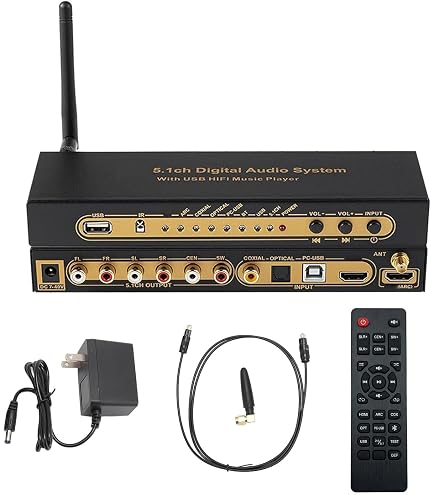 Amazon.com: Gefen Digital Audio Decoder (GTV-DD-2-AA) | Digital-to
