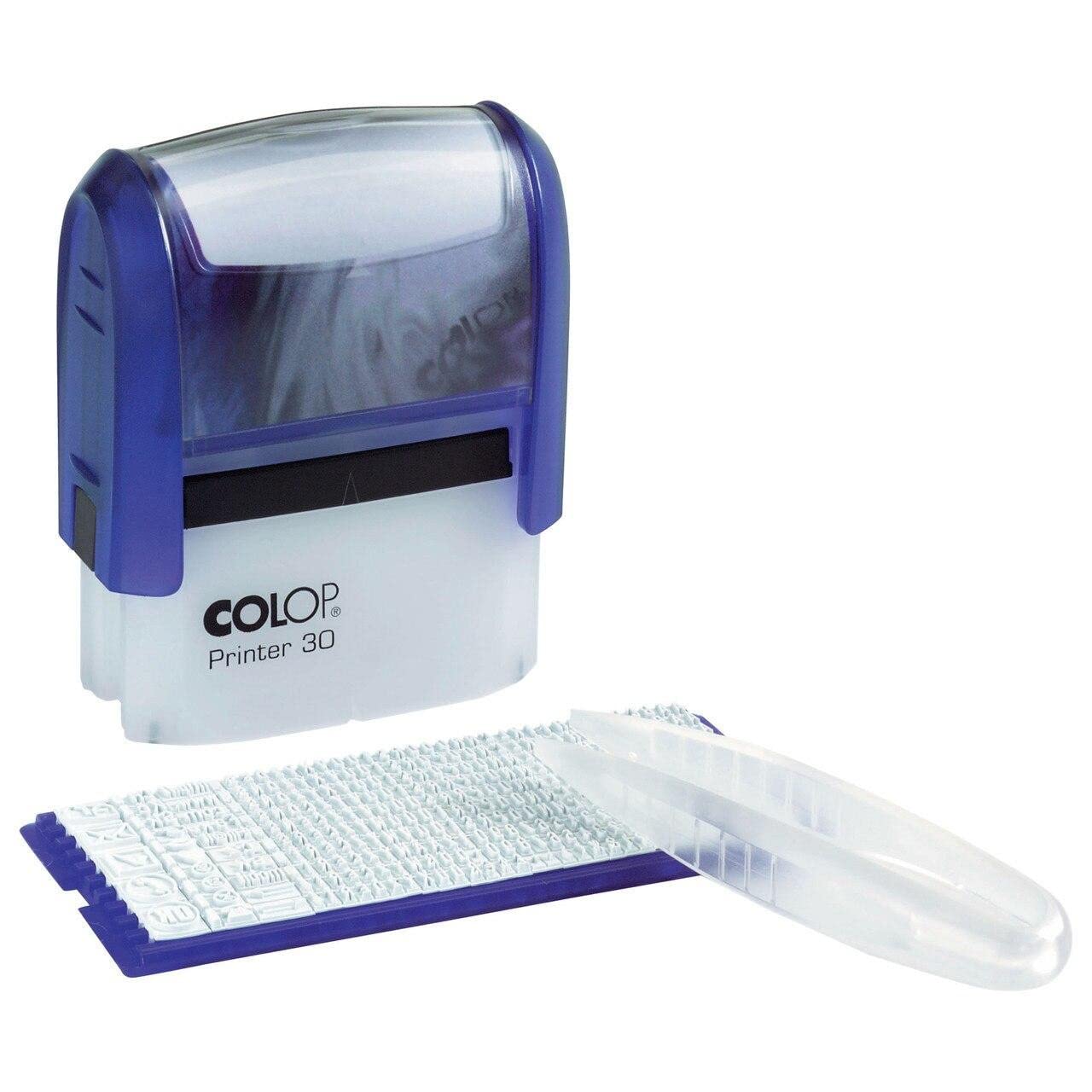 COLOP Printer 30/1 DIY Stamp | 100861 | 47x18mm Self-inking DIY Stamp Kit | Create Your Own Stamp