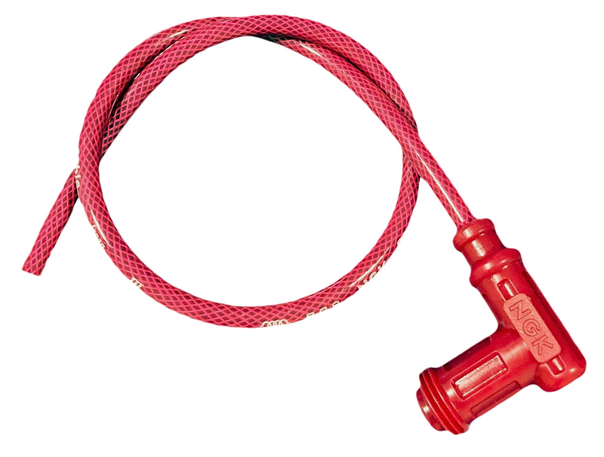 日本特殊陶業(NGK) パワーケーブル (2輪用) 【1215】 Lタイプ/ワインレッド/ワインレッド L3R商品画像