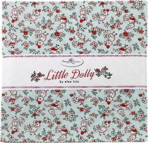 Elea Lutz Little Dolly 10" Stacker 42 10-inch Squares Layer Cake Penny Rose Fabrics