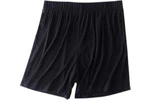 AOREUGL Womens Comfy Cotton Shorts for Summer 5 Inch Inseam Casual Loose Elastic Waist Lounge Shorts Plus Size Short Pjs Pants