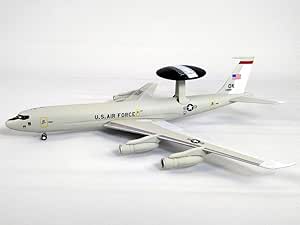 Amazon Com Hezruy E 3 Awacs Sentry 1 0 Scale Diecast Metal And Plastic Model Toys Games