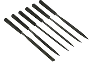 Stanley 0-22-500 Needle File Set (6-Piece), Silver