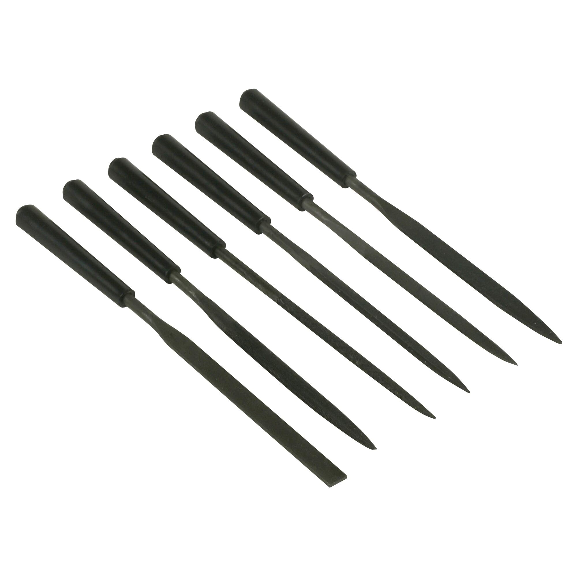 STANLEY 6 Piece Needle File Set, 0-22-500