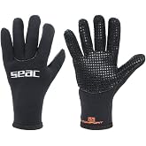 SEAC Comfort 3.0 Diving Gloves Made of 3mm Neoprene Lined Nylon Fabric