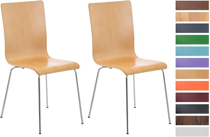 CLP 8er-Set Besucherstuhl Pepe – Bequem, Robust & In Vielen Farben