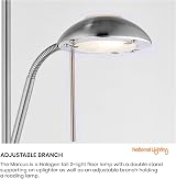 National Lighting Mother and Child Uplighter Floor Lamp Satin Chrome view 5