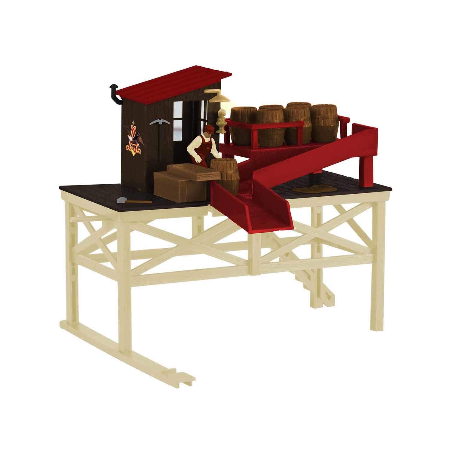 Lionel Trains - Anheuser Busch Barrel Loader Building (PEP)