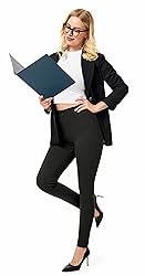 AFITNE Women's Yoga Dress Pants Skinny Pull On Work