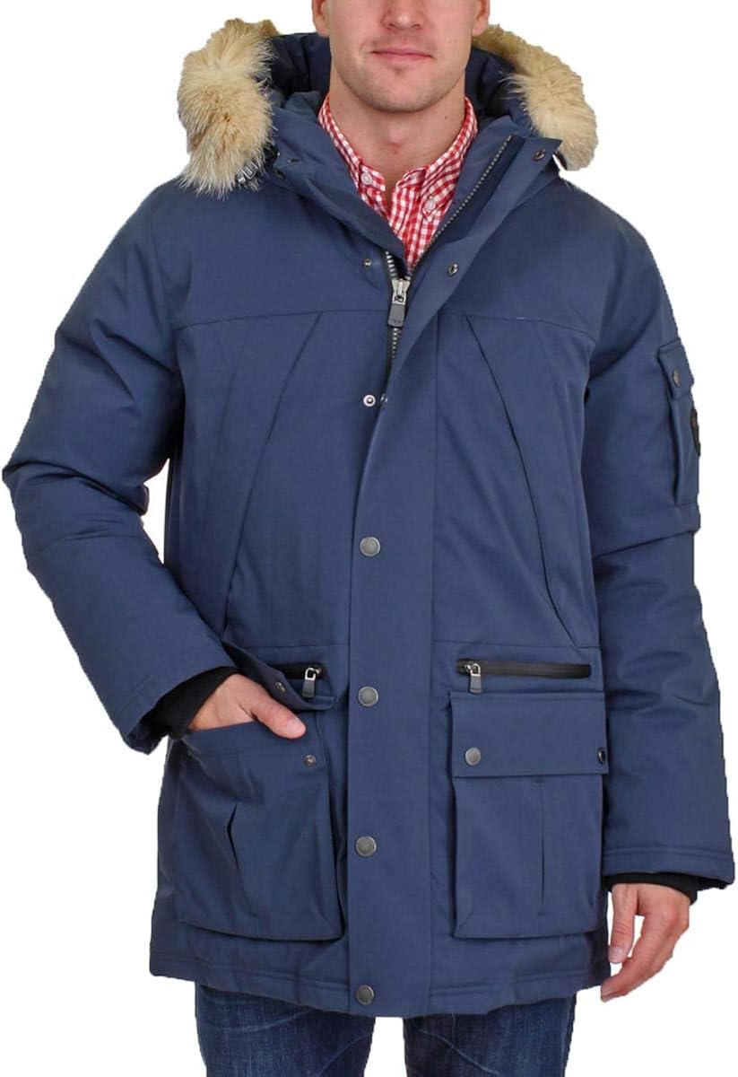 mid length parka mens