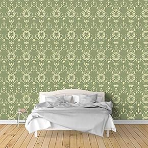 Wall Murals for Bedroom Beautiful Chinese Traditional Pattern Removable Wallpaper Peel and Stick Wall Stickers - 66x96 inches