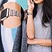 Secbolt Bling Bands Compatible with Apple Watch 38mm 40mm Iwatch Series 6/5/4/3/2/1/SE Stainless Steel Hollowed-out Replacement Wristband, Rose Gold