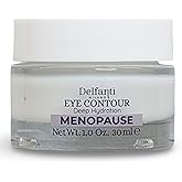 Delfanti-Milano • MENOPAUSE EYE CONTOUR CREAM • Functional Peptides and Phytoactives of Kudzu • Deep Hydration Smoothing • Made in Italy 1.0 oz jar