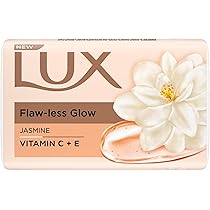 Lux Velvet Touch Jasmine & Almond Oil Soap for Silky Skin