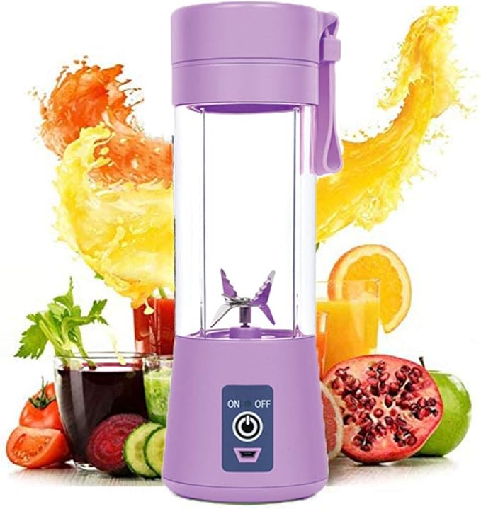 【zzxb】 Portable Blender, Personal Mixer Fruit Rechargeable