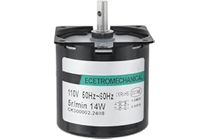 ZVKV 30 RPM Synchronous Gear Motor AC 110V 60KTYZ CW/CCW High Torque Permanent Magnet Micro Electric Motor