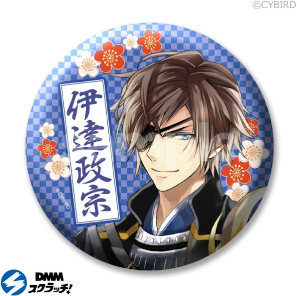 Amazon イケメン戦国 イケ戦 Dmmスクラッチ B賞 15cmbig缶バッジ 伊達政宗 アニメ 萌えグッズ 通販