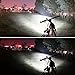 SecurityIng Waterproof 2500 Lumens 5X T6 LED Bicycle Light 3 Modes Headlamp Bright LED Bike Lamp Headlight with 8.4V Rechargeable Battery Pack and Charger for Outdoor Riding, Camping and Other Activites