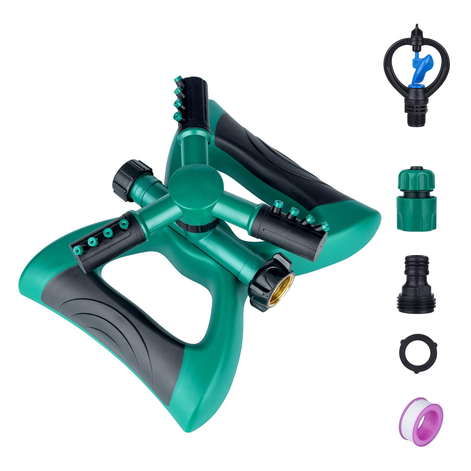 Best Oscillating Sprinkler With Adjustable Spray Lawn Grass Garden