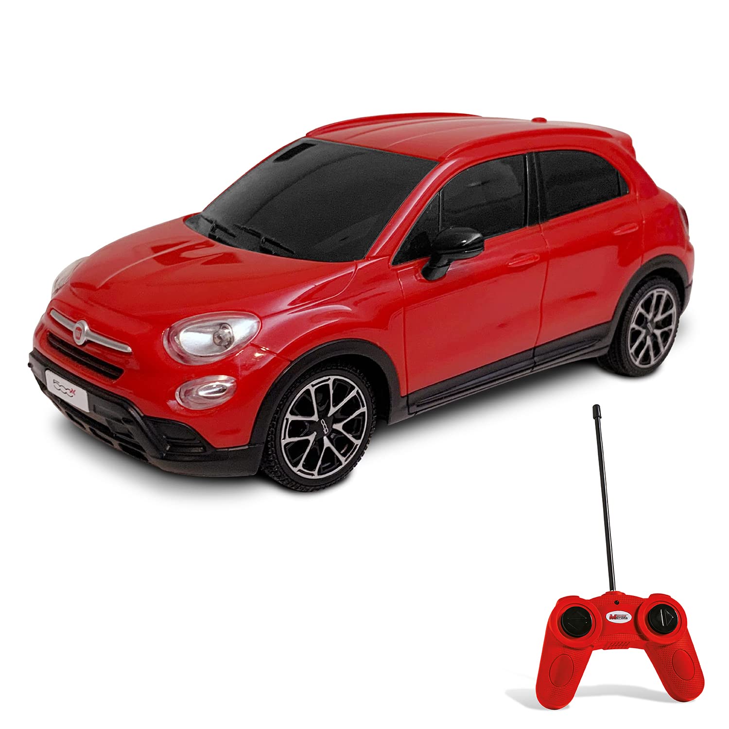 Mondo Motors, FIAT 500 X, 1: 24 Scale Model, up to 8 km/h Speed, Toy Car for Children 63422